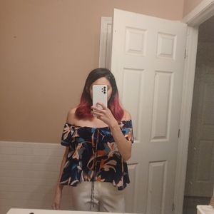 JAPNA Floral CropTop